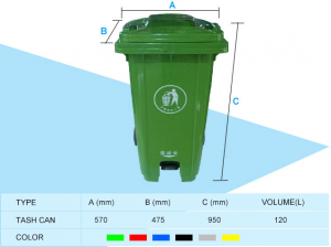 Introduce different size and color of dustbin for your choice, custom ...