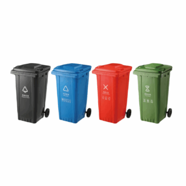 240L plastic wheelie bin