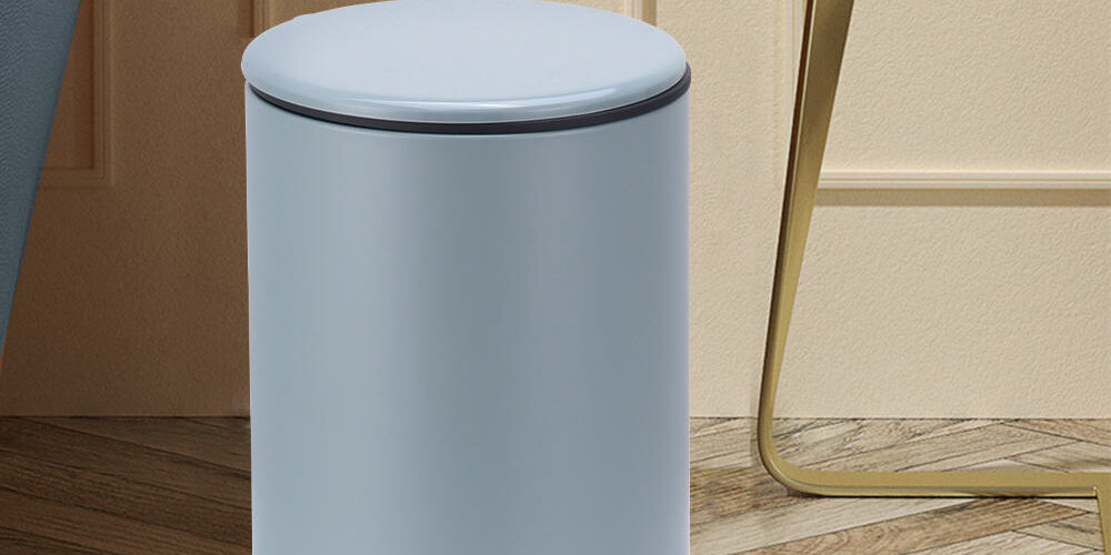 5L Round Stainless Steel Pedal Trash