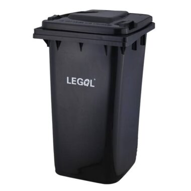 RFID waste bin with wheels