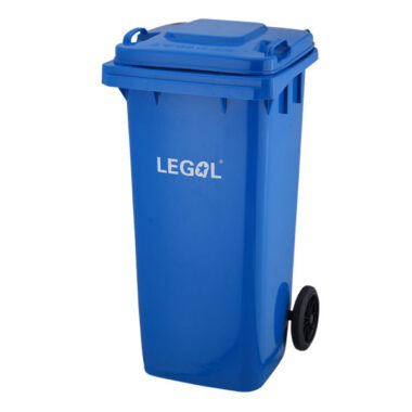 RFID waste bin with wheels