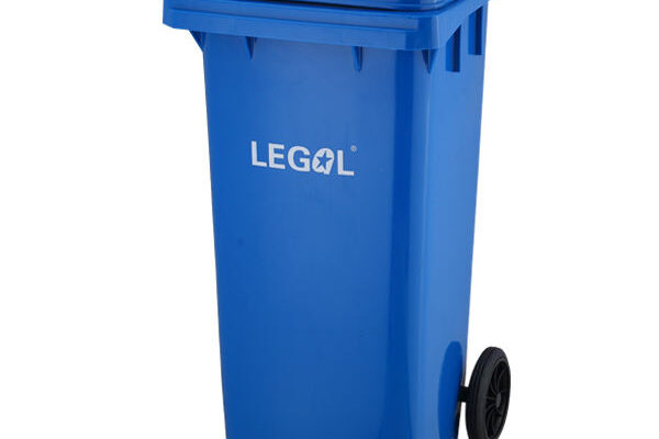 RFID waste bin with wheels