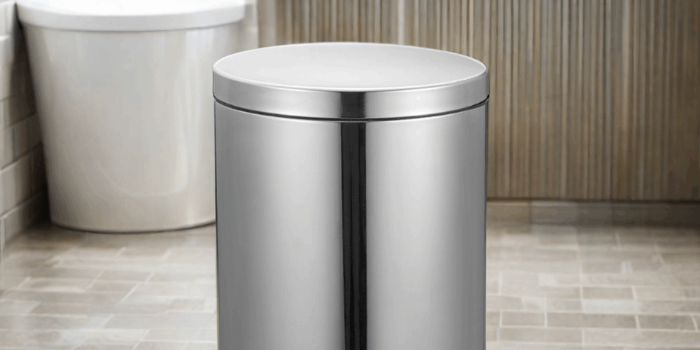 Stainless Steel Foot Operated Trash