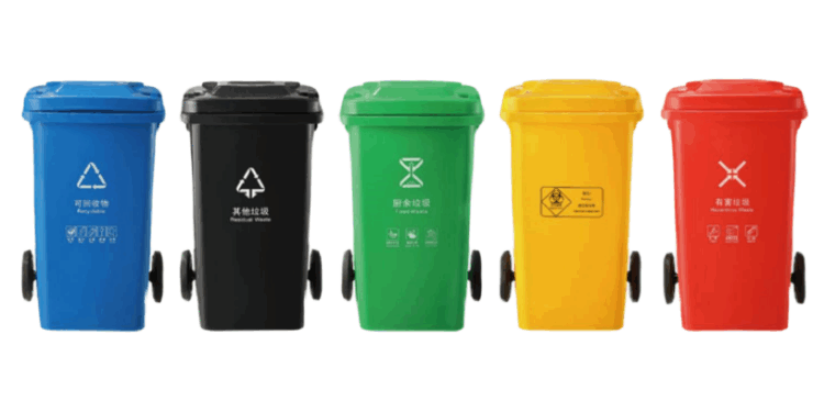 HDPE 100L Medical Waste Bin