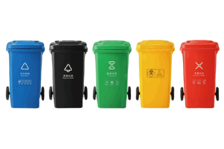 HDPE 100L Medical Waste Bin