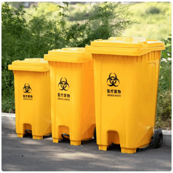 HDPE 100L Medical Waste Bin