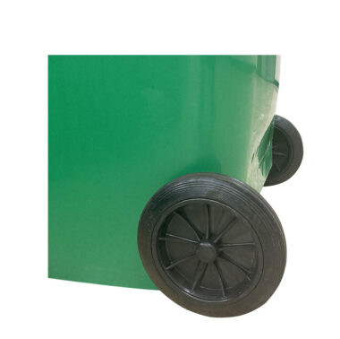  240L plastic outdoor wheelie bin