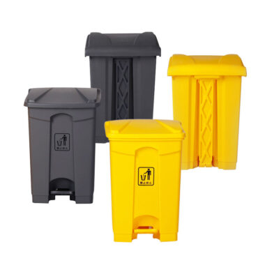 18-Gallon Medical Waste Bin with Pedal and Lid
