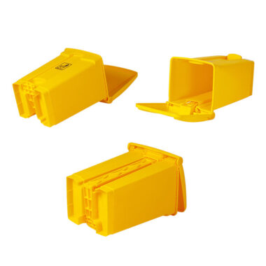 18-Gallon Medical Waste Bin with Pedal and Lid
