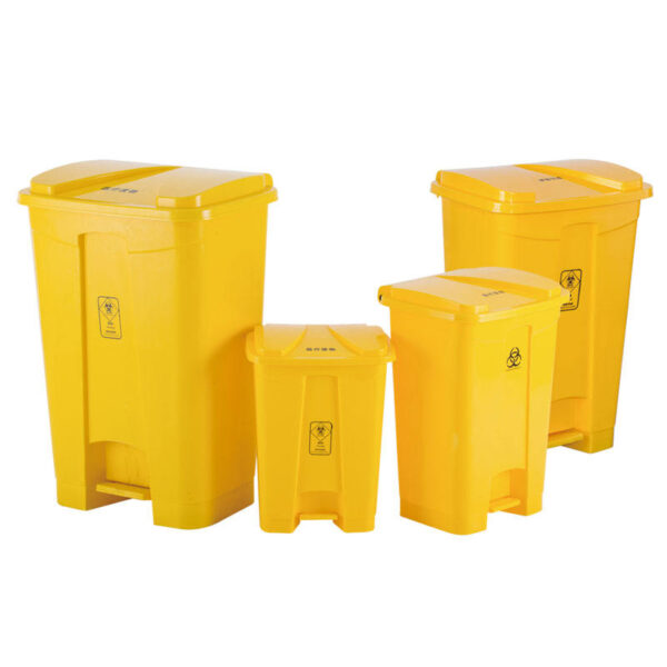 Yellow Medical Waste Bin