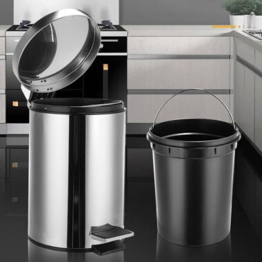Stainless Steel Pedal Dust Bin