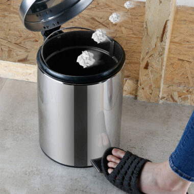 Stainless Steel Pedal Dust Bin