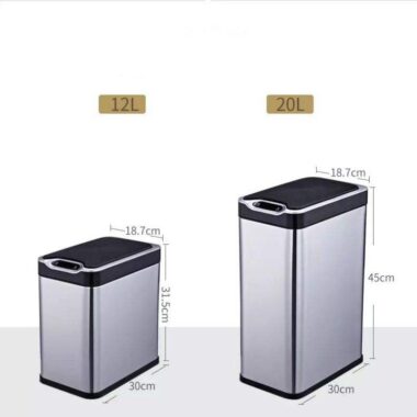 Stainless Steel Foot Pedal Trash Can