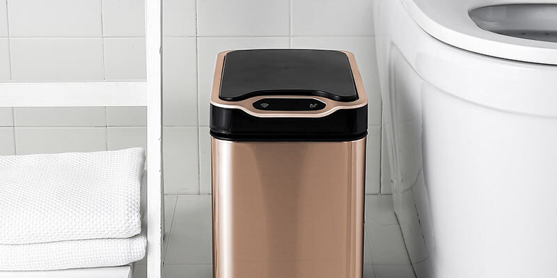 Stainless Steel Foot Pedal Trash Can