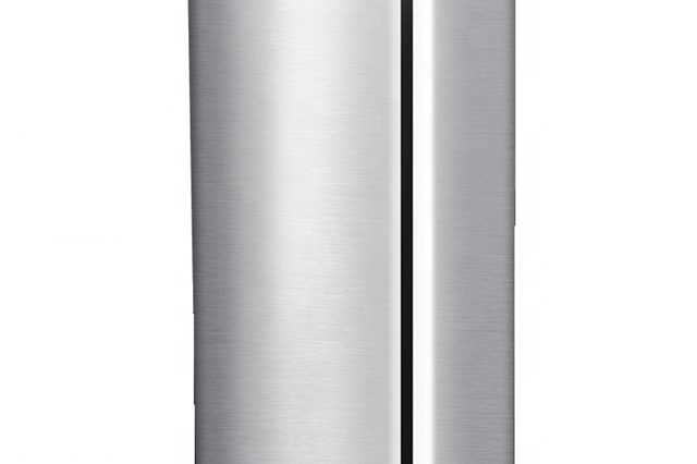 Smart Automatic Touchless Stainless Steel Bin – Two-Compartment Sortable Trash Can (4) Stainless Steel Two-Compartment Trash Bin