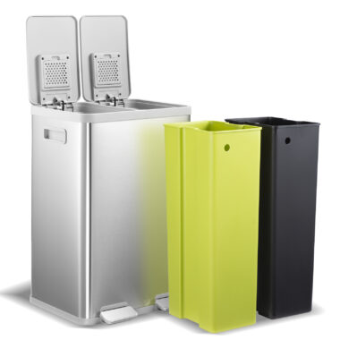 stainless steel automatic sensor trash can