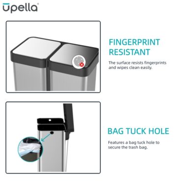 Wall-Mounted Trash Can