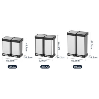 Wall-Mounted Trash Can