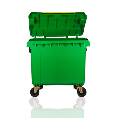 660L large outdoor wheelie bin