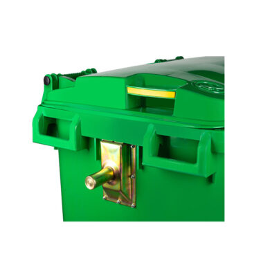 660L large outdoor wheelie bin