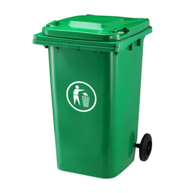 240L yellow hospital medical waste bin