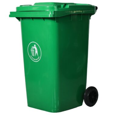 240L yellow hospital medical waste bin