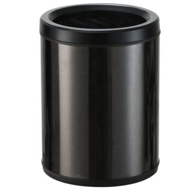 stainless steel waste bin modern design