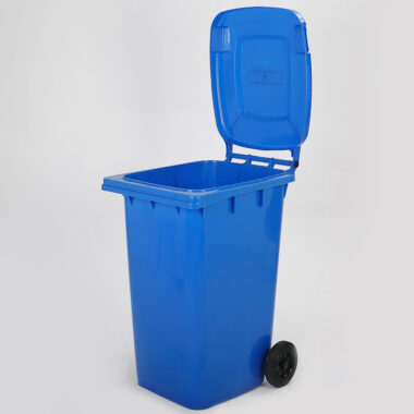 1100L plastic wheelie bins for recycling
