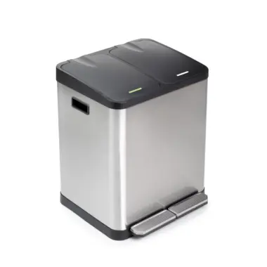 stainless steel outdoor recycling container