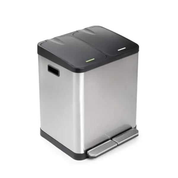 stainless steel outdoor recycling container