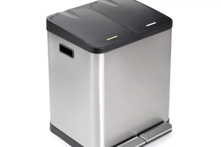 stainless steel outdoor recycling container