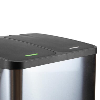 stainless steel outdoor recycling container