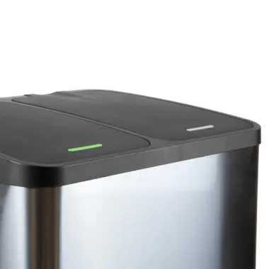 stainless steel outdoor recycling container